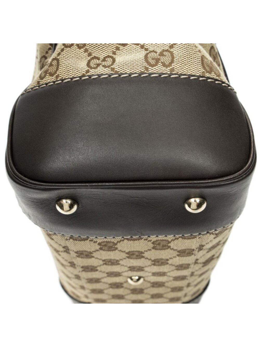 Gucci Tote Beige Brown GG Canvas - Picture 8 of 10